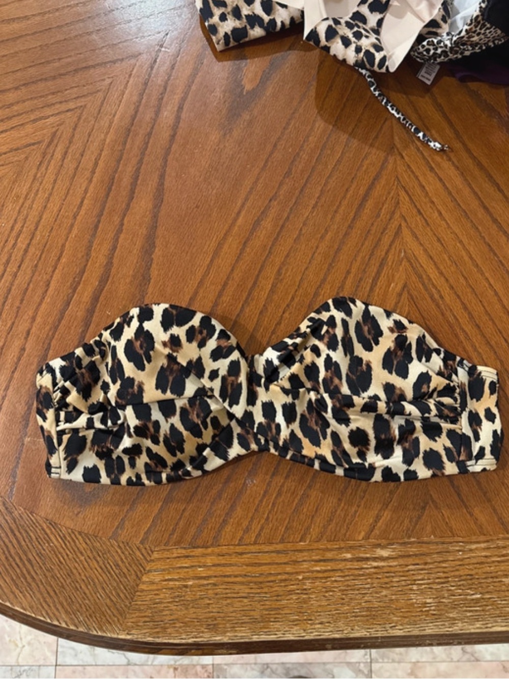 Cheetah swim top